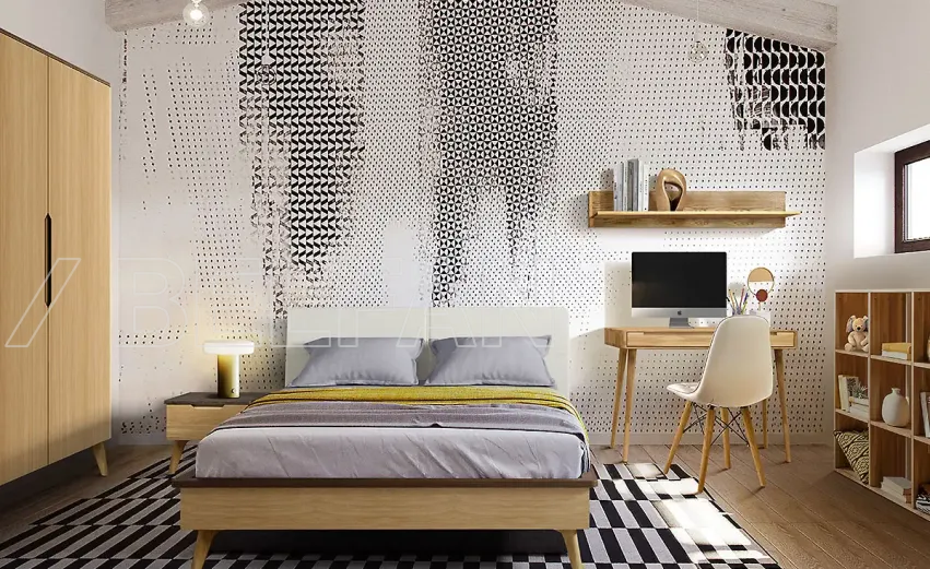 Детская Elva #1. Цвет: графит + бейц-масло Детская Elva #1