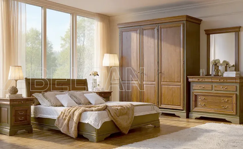 Спальня «Оливия» #1. Цвет: олива Спальня «Оливия» #1