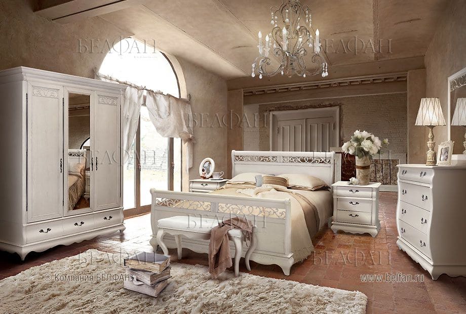 Мебель в спальню в итальянском стиле