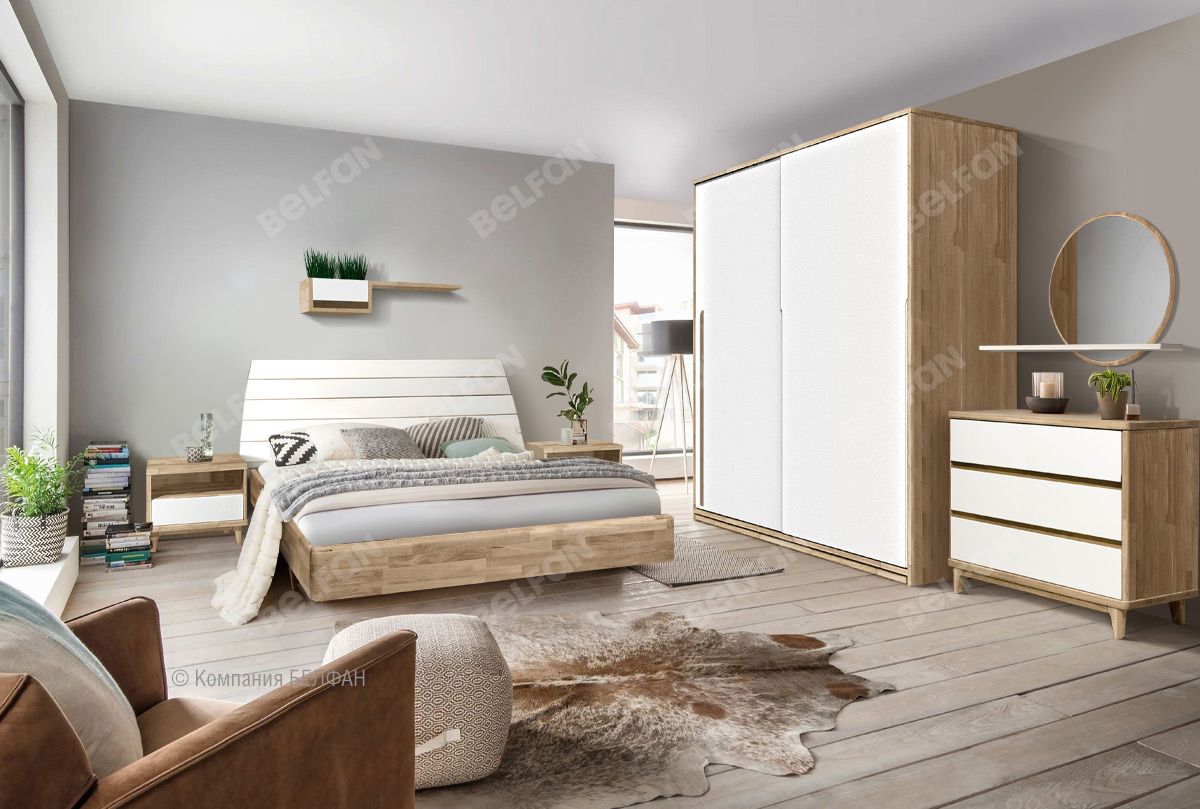 Мебель для спальни из натуральных материалов